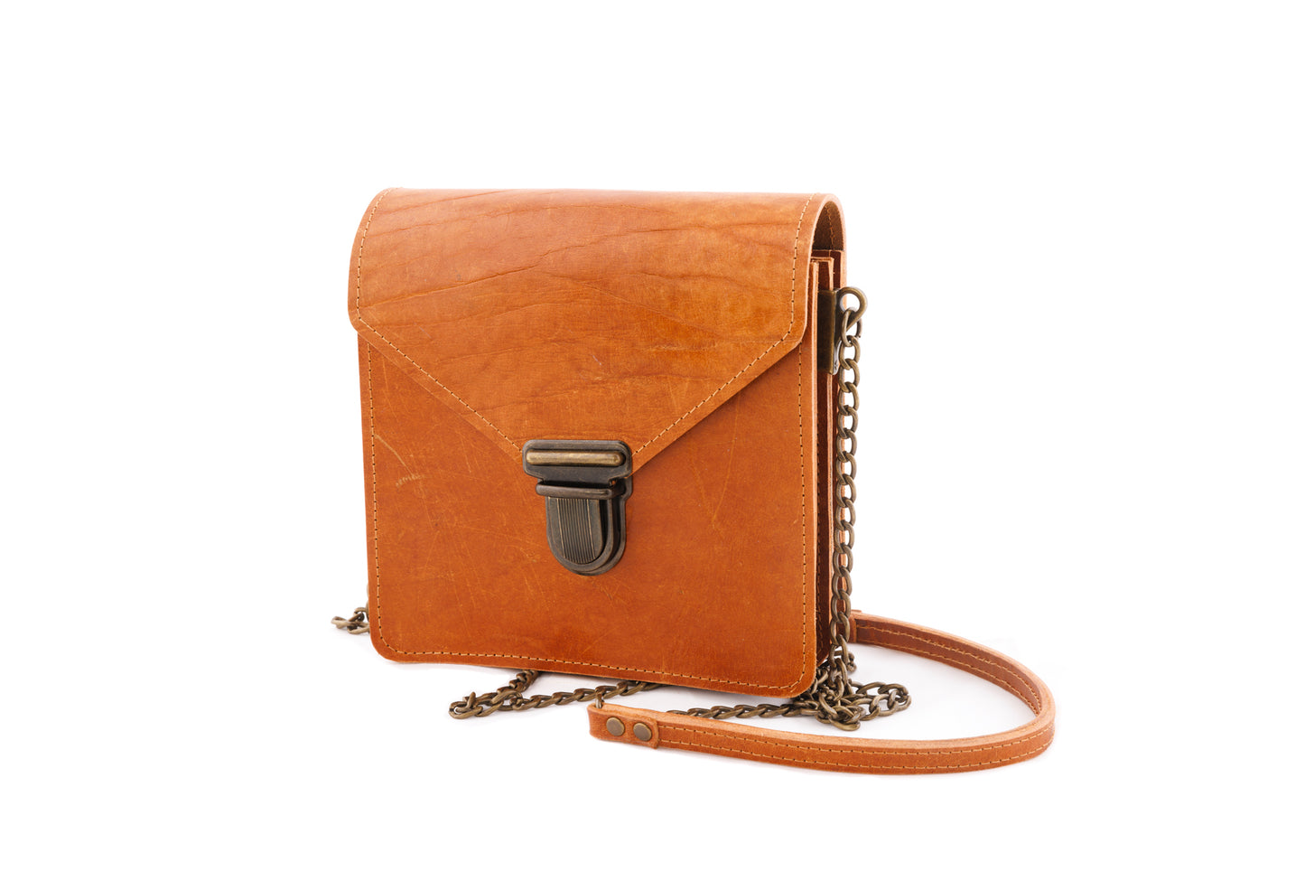 HOLLY - Gerecycled leer