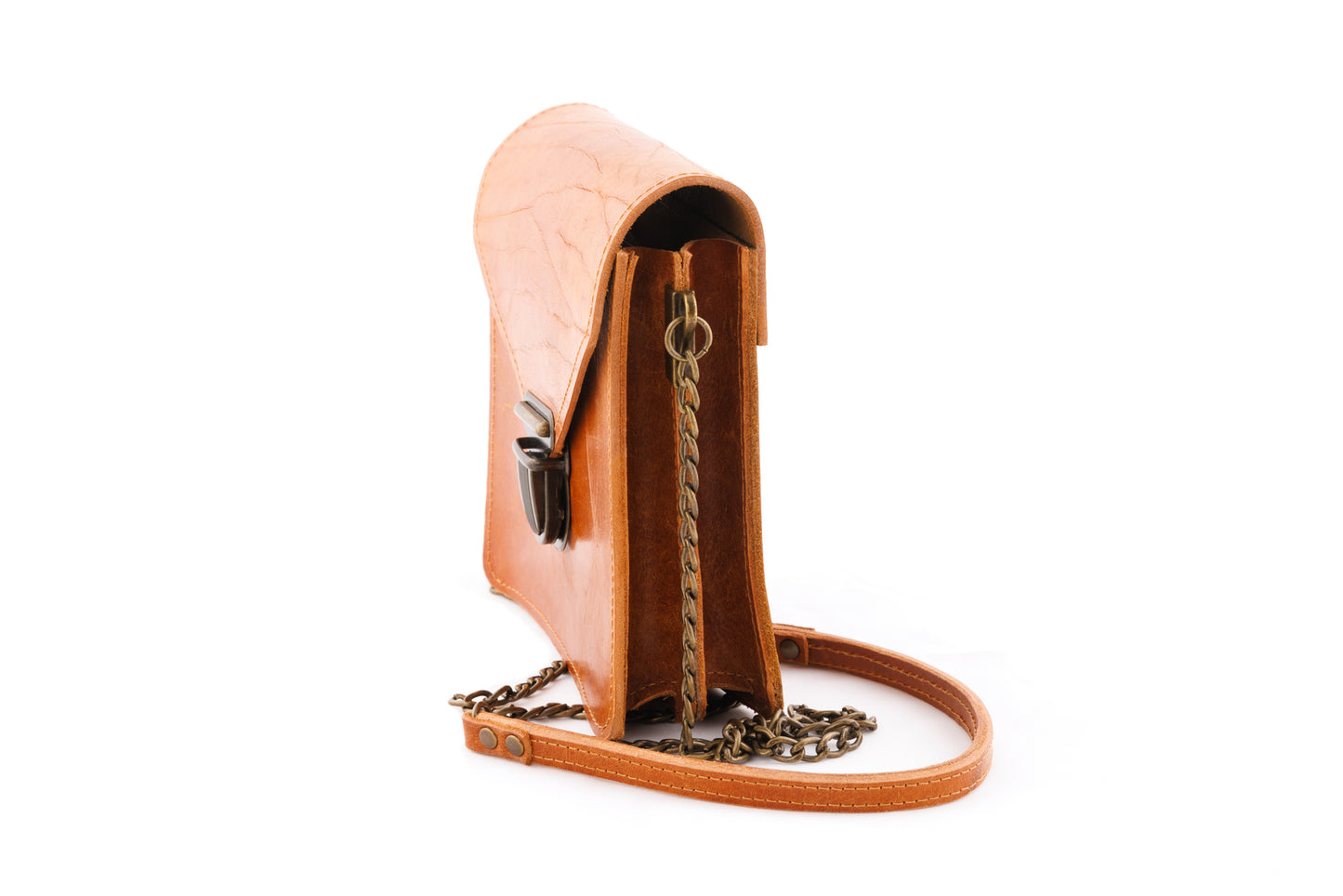 HOLLY - Gerecycled leer