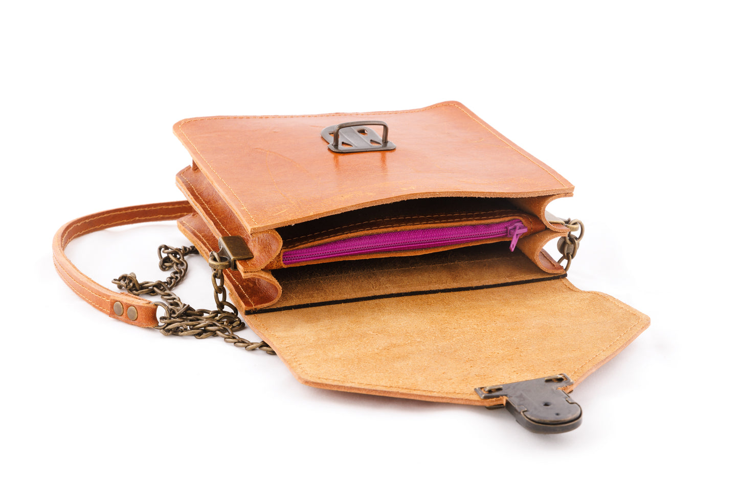 HOLLY - Gerecycled leer